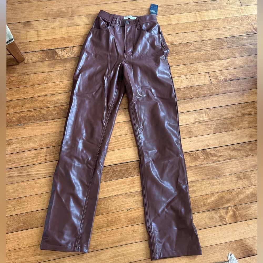 Women’s Curve Love Leather Pants
